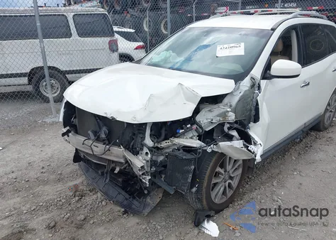 2014 Nissan Pathfinder Sl из США, поврежденный, VIN 5N1AR2MN4EC731012